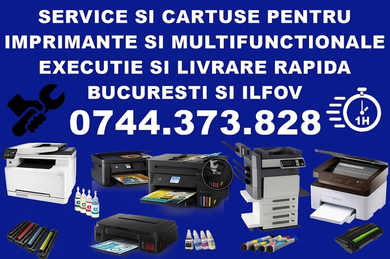 Reparatii imprimante Sector 2 Bucuresti – Service rapid B2B